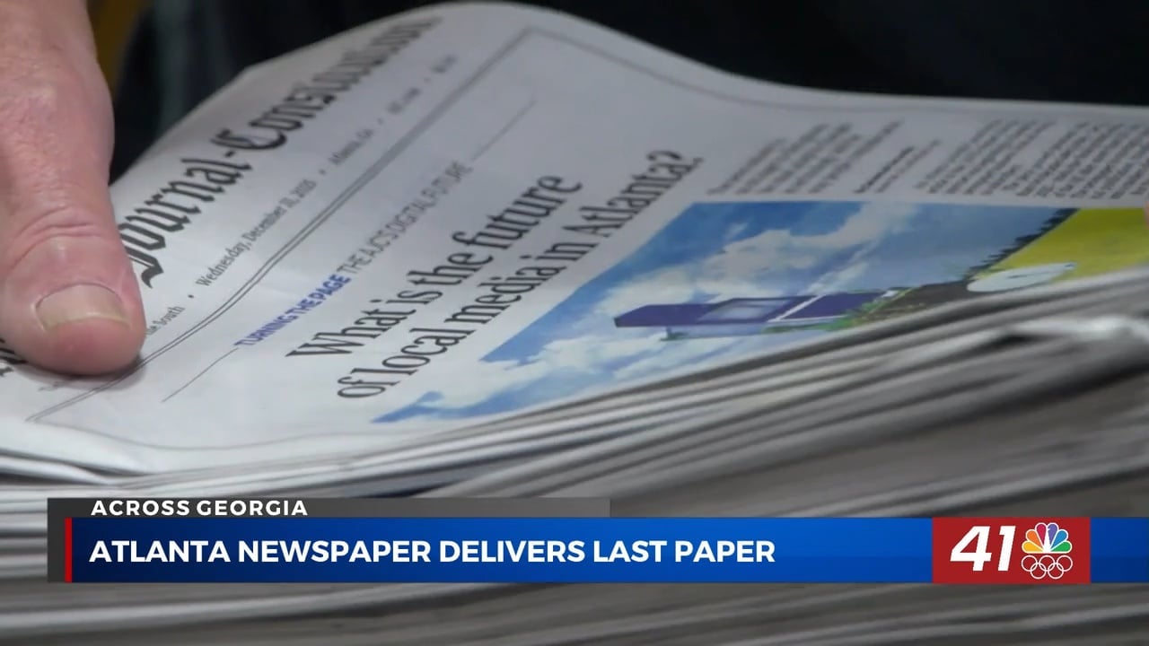 41nbc.com - 41NBC Web Producer - Atlanta Journal-Constitution ends print run after 157 years - 41NBC News | WMGT-DT