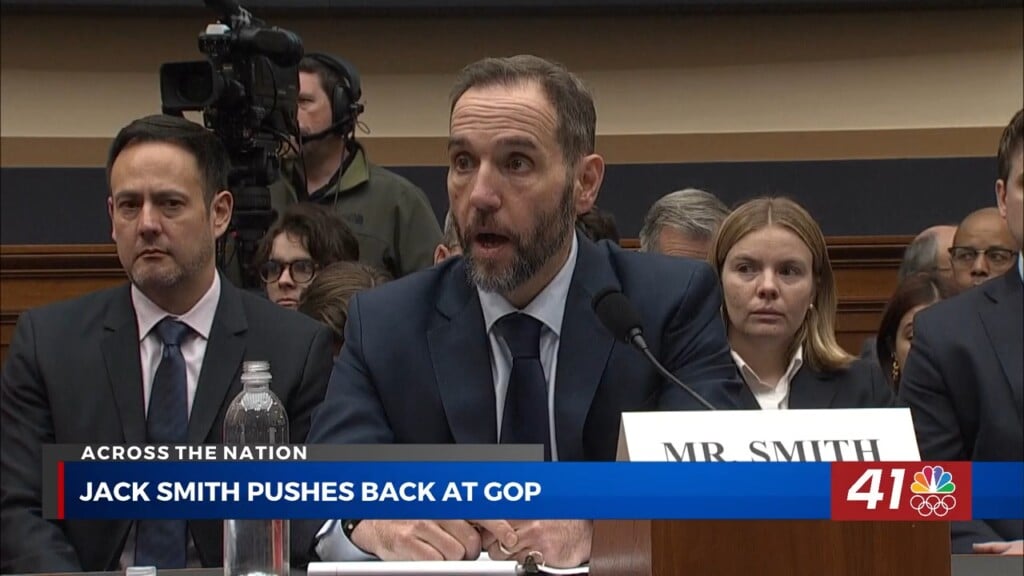 Jack Smith Defends Trump Investigations In Heated Capitol Hill Hearing