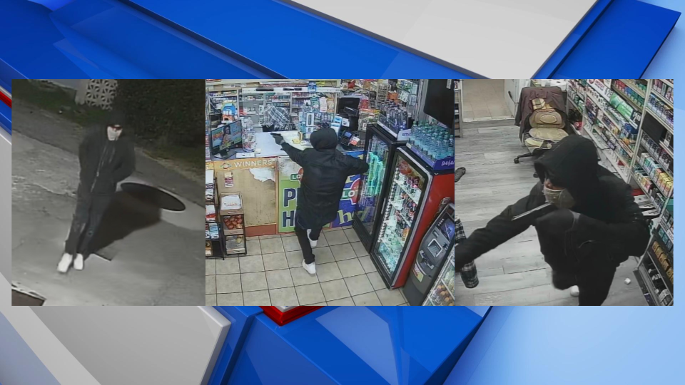 Texaco Robbery Surveillance Photos Gfx