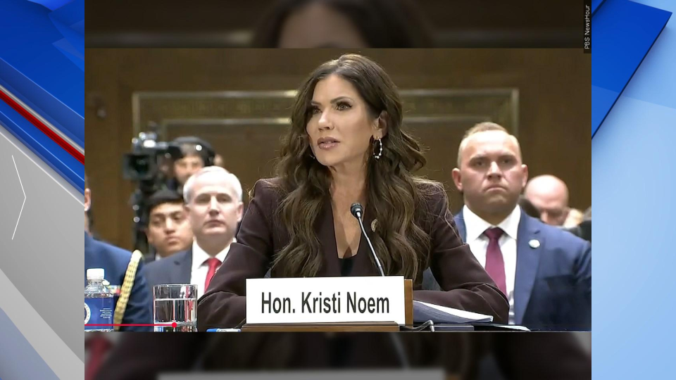 Noem Defends Her Portrayal Of Killed Minneapolis Protesters As Agitators In Her Senate Hearing