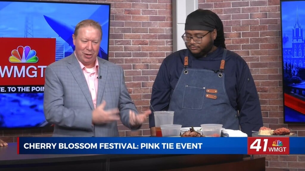 Hotel 45 Prepares For Cherry Blossom Pink Tie Event