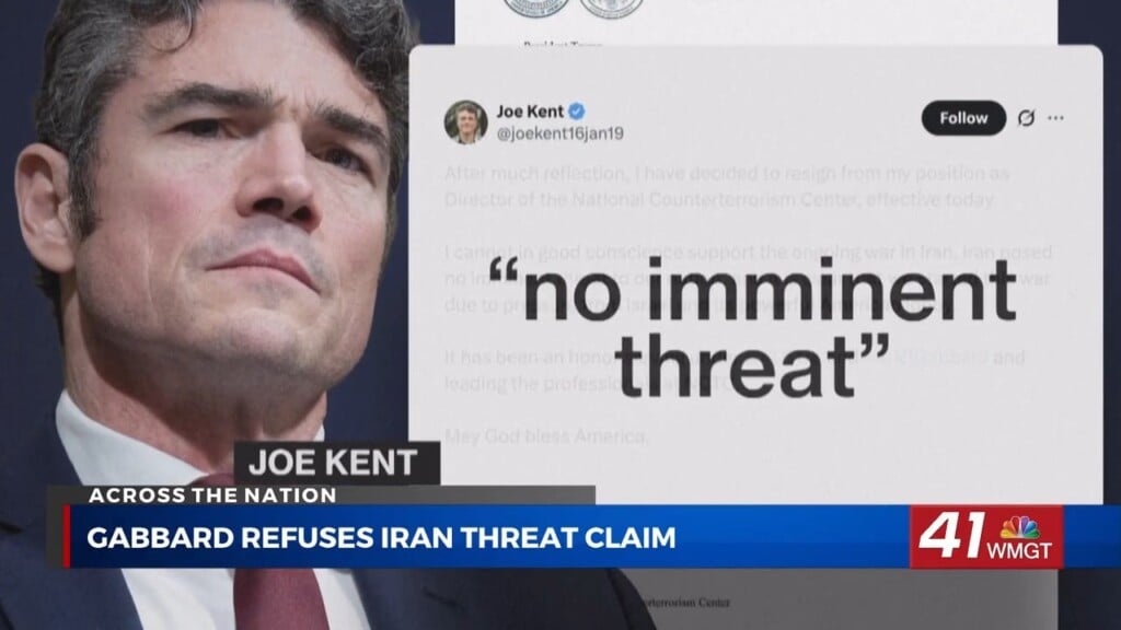 Tulsi Gabbard Pressed On Iran Threat As Intelligence Officials Clash And Fbi Probes Joe Kent