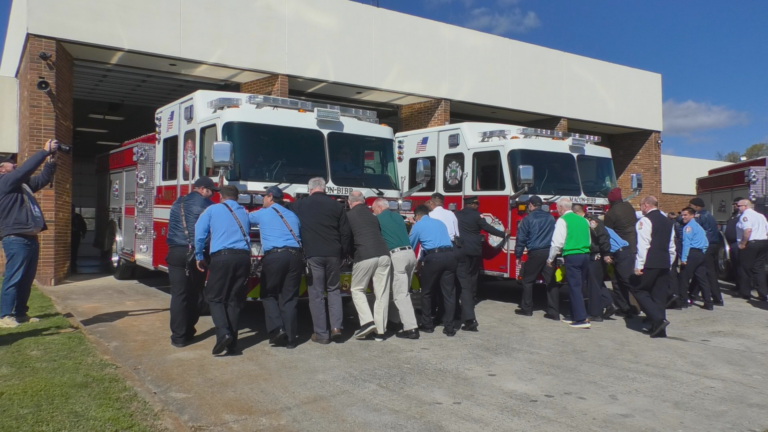 Macon-Bibb County Fire Department celebrates arrival of 8 new fire ...