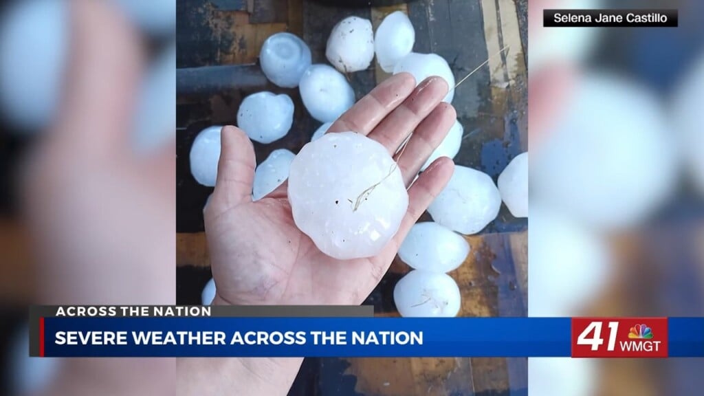 Severe Weather Moving Across The Central United States