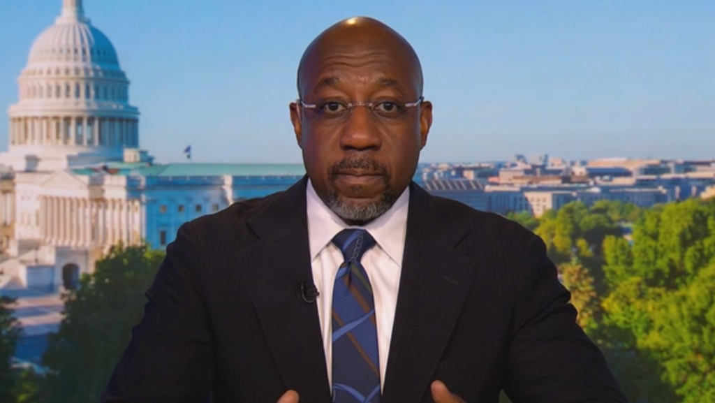 Raphael Warnock Wildfire Response Georgiajpg