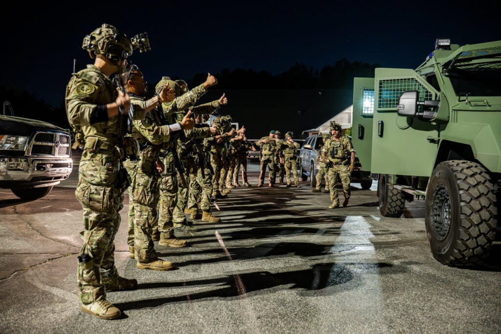 U.S. Marshals operation in Clayton County Georgia with firearms and narcotics seized