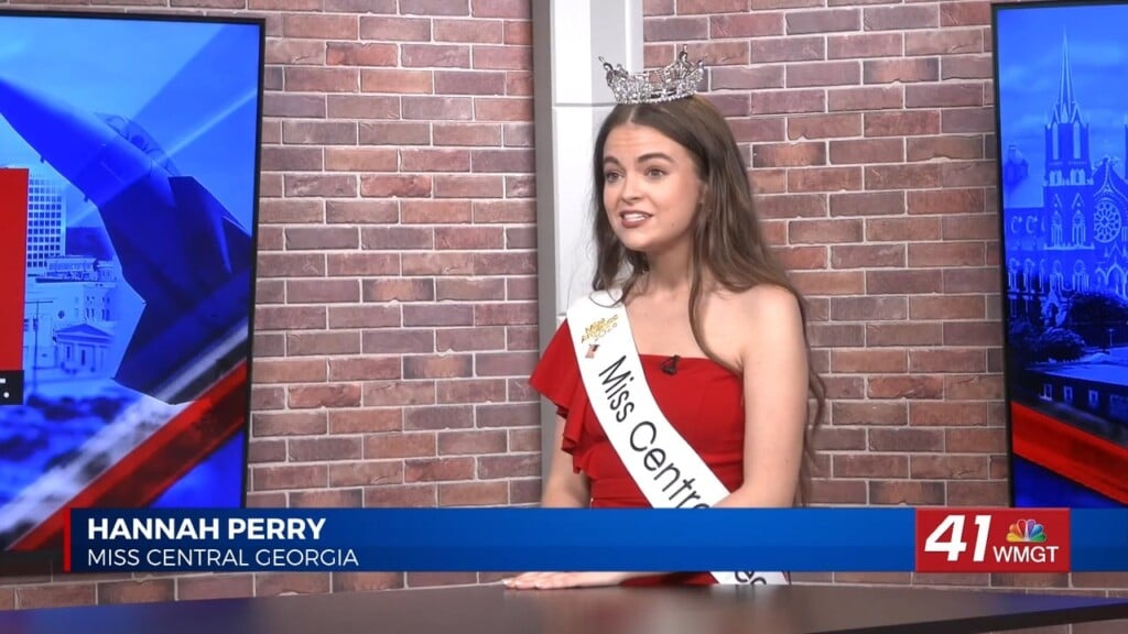 Meet Miss Central Georgia Hannah Perry: Platform, Goals And Future Plans