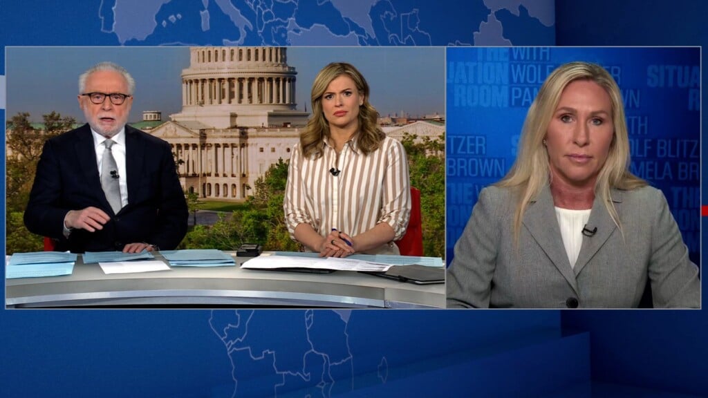 Marjorie Taylor Greene discusses Trump removal during interview