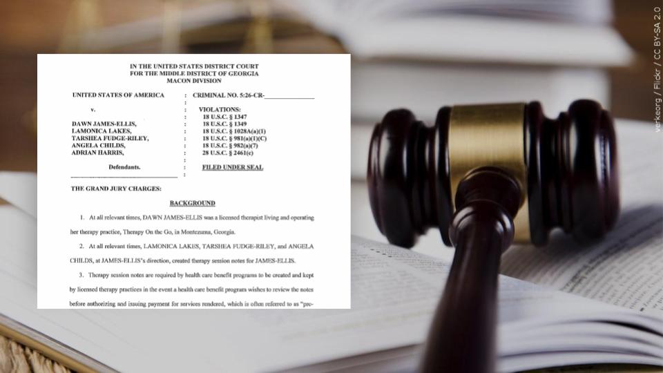 Federal Indictment Macon Co Health Care Fraud