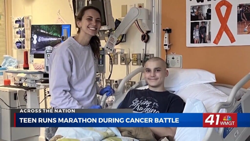 Teen Battling Leukemia Completes Marathon Inside Hospital