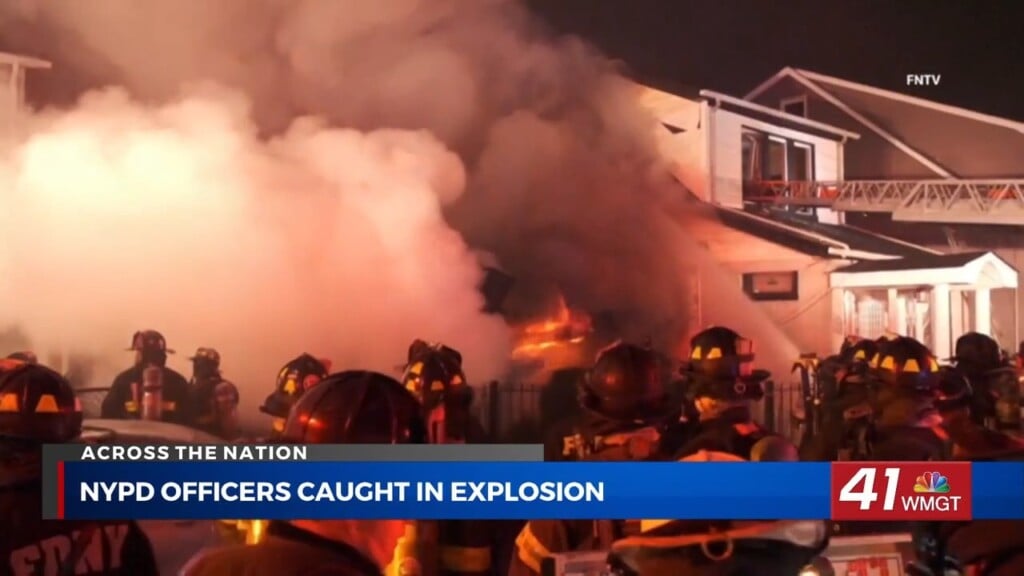 Dramatic Nyc House Explosion Caught On Police Body Camera