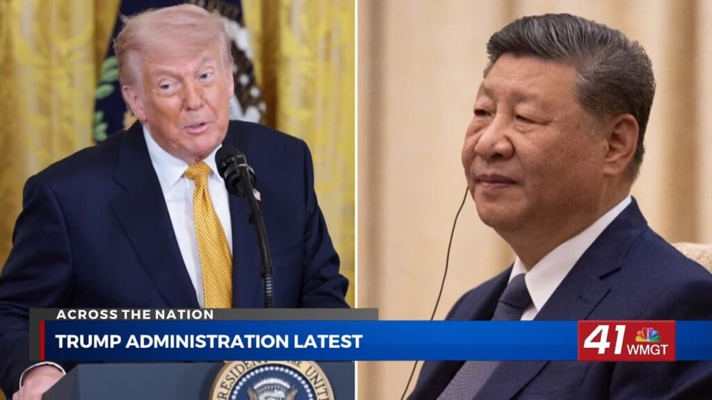 Trump Meets With Xi In China Amid Trade And Iran Tensions