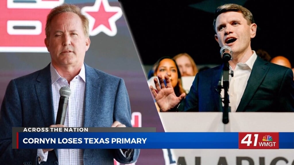 Ken Paxton Defeats John Cornyn In Major Texas Senate Runoff
