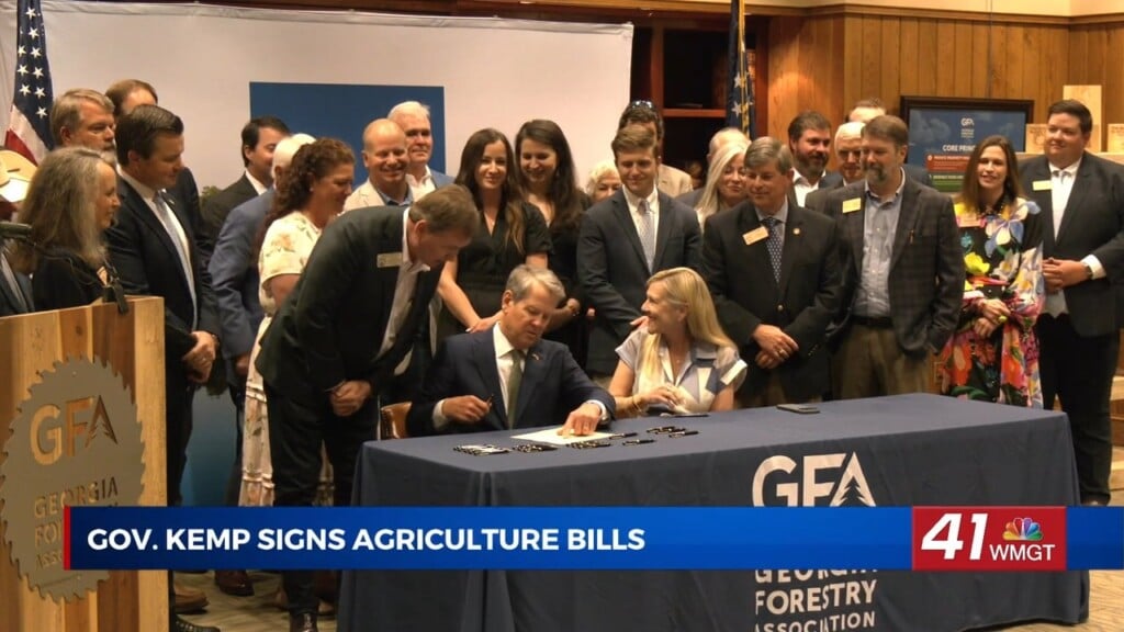 Gov. Kemp Signs Nearly A Dozen Agricultural Bills Into Law