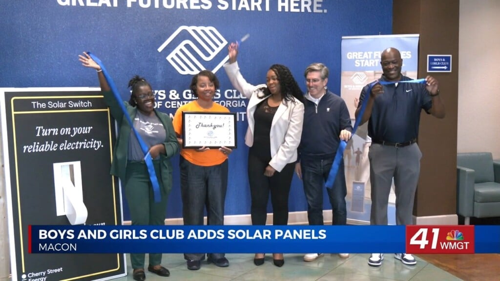 Boys And Girls Club Of Middle Georgia Goes Solar At New Buck Melton Center