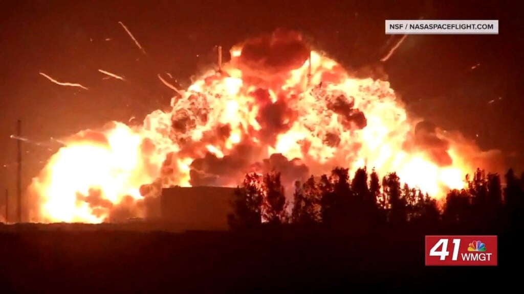 Blue Origin Rocket Explodes During Test At Cape Canaveral Launch Pad