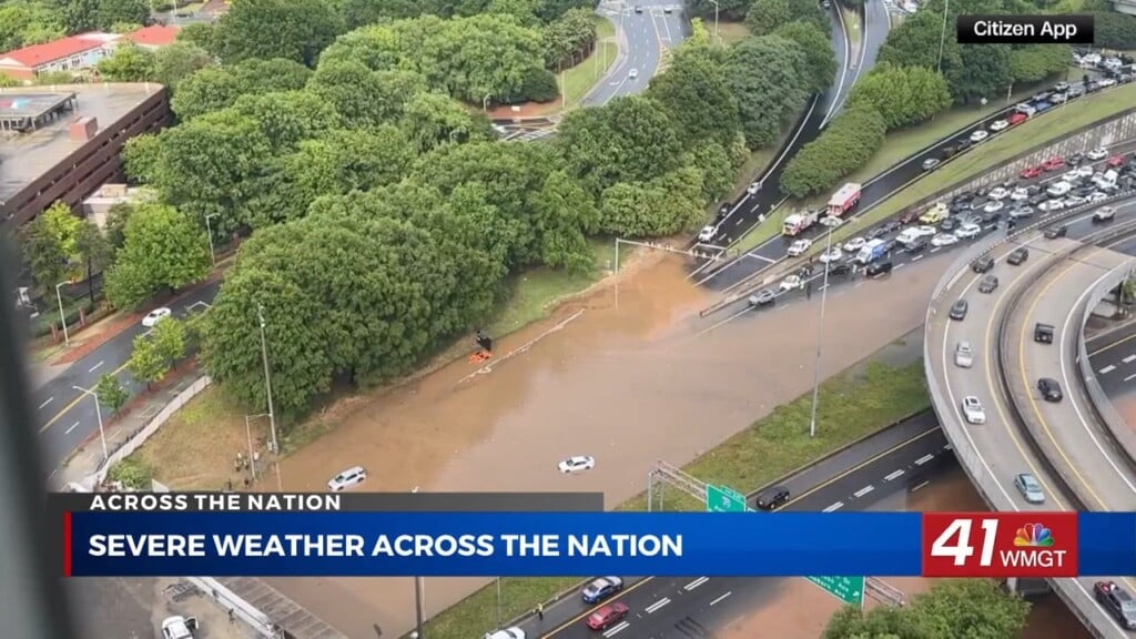 Severe Storms Bring Flooding And Lightning Across Eastern U.s.