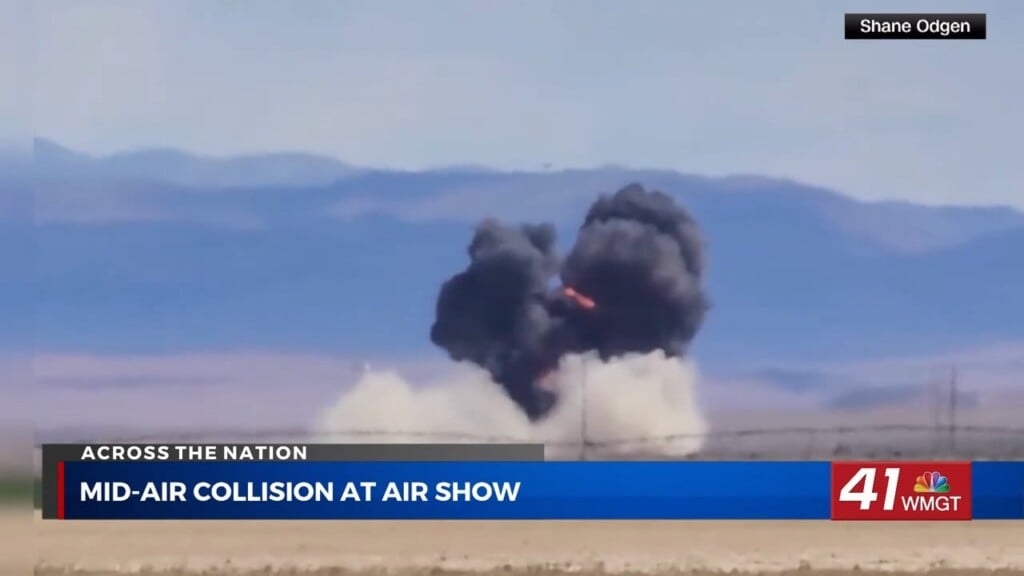 Fighter Jets Collide During Idaho Air Show