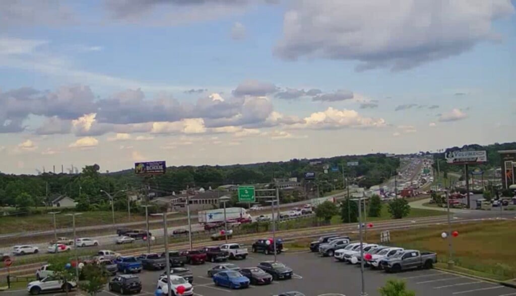 41 Skyview Camera Network camera at Volume Chevrolet in Forsyth at 5:30 p.m. on Wednesday, May 20, 2026