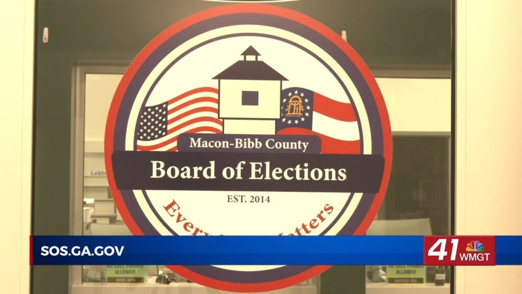 Runoff Elections Approaching As Early Voting Opens June 8 In Macon