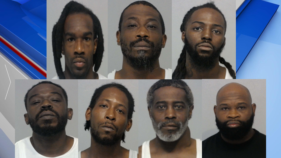 7 Arrested Bibb County Gfx