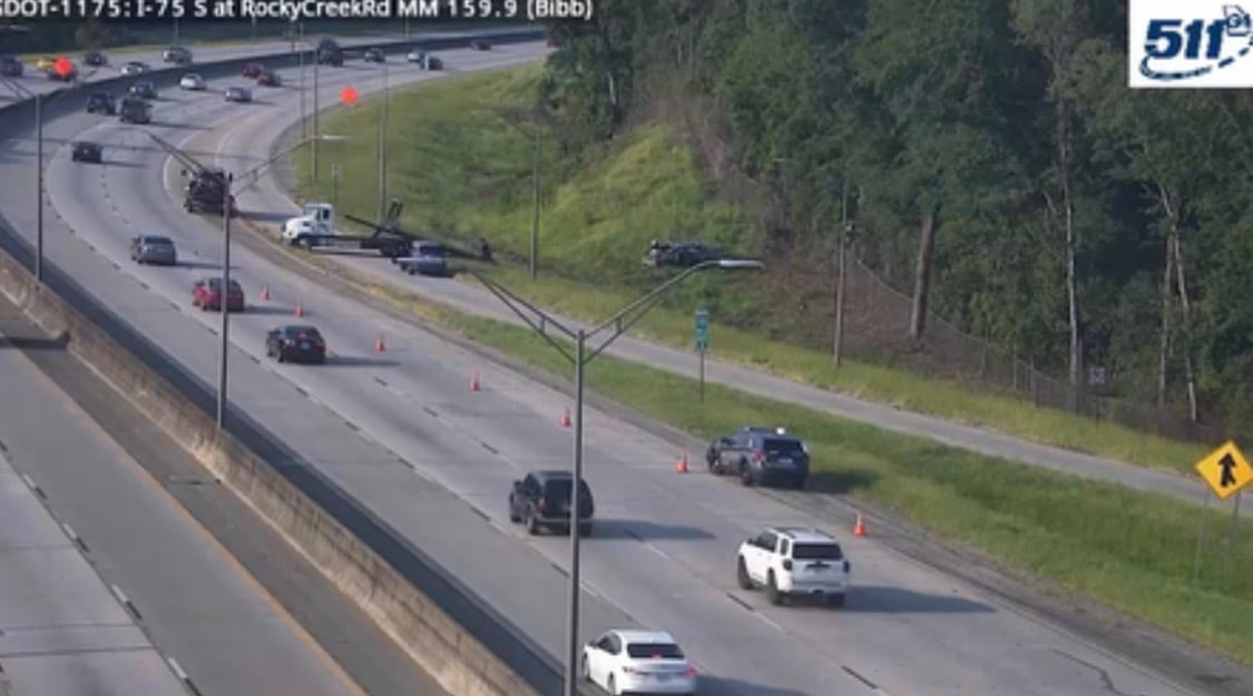 Coroner: Two dead, child critical after crash on I-75 North in Macon ...