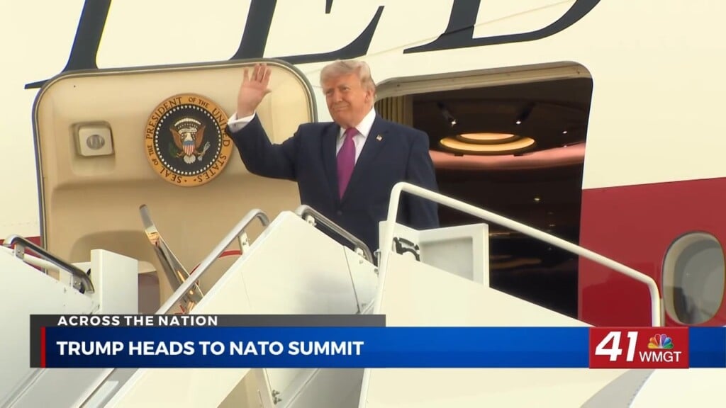 Trump Heads To Nato Summit