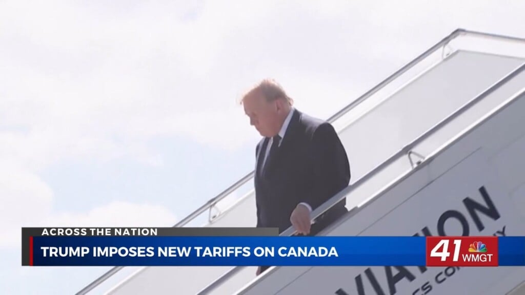 Trump Announces New 50% Tariffs On Canadian Imports