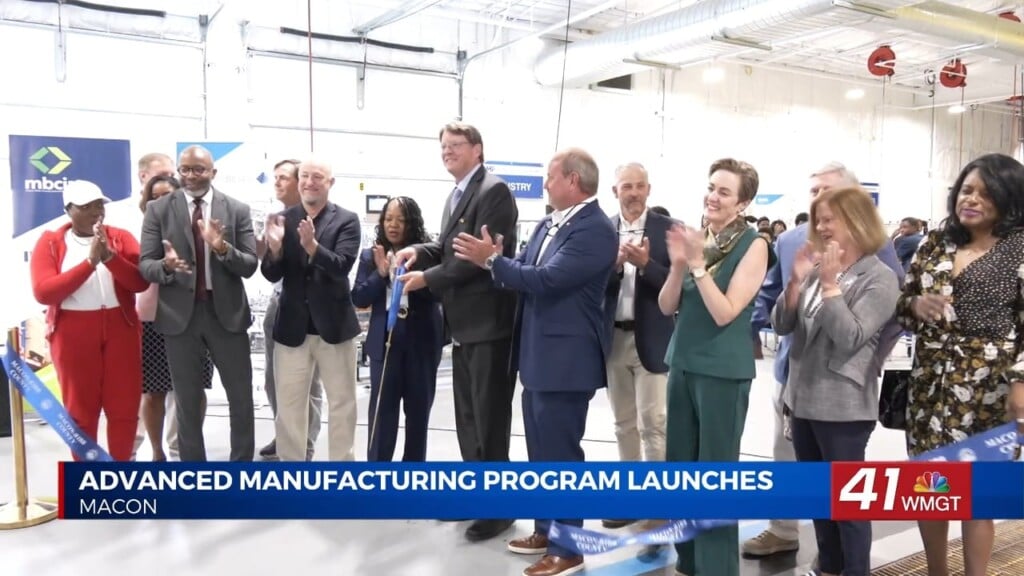 Advanced Manufacturing Pathway Launches For Macon Students