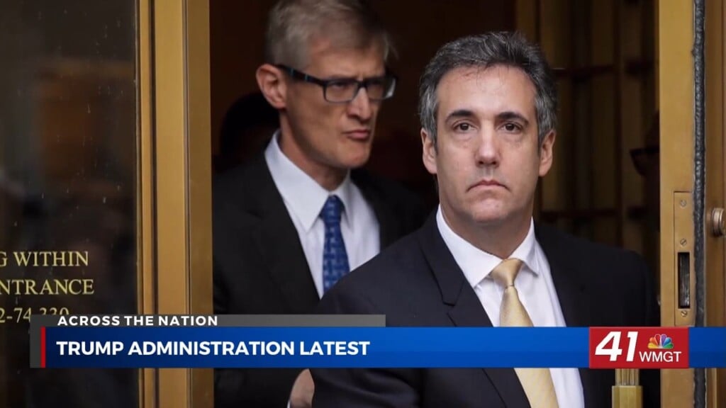 President Trump And Michael Cohen Reconnect After Years Long Feud