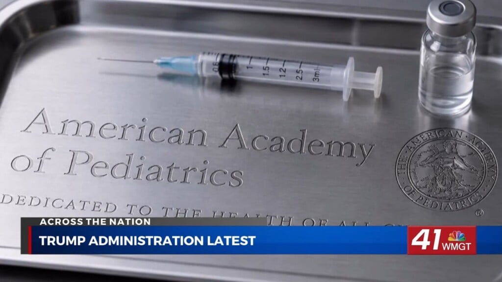 Trump Signs Executive Order Seeking To Reduce Recommended Childhood Vaccines