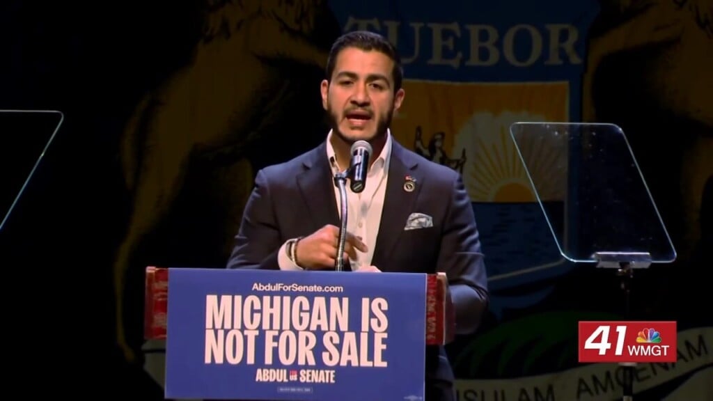 Michigan Democrats Nominate Abdul El Sayed In Key Senate Race Ahead Of Midterms