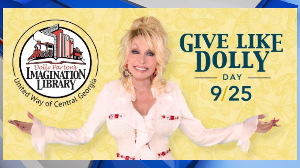 United Way Of Central Georgia Give Like Dolly Imagination Library Macon Georgia