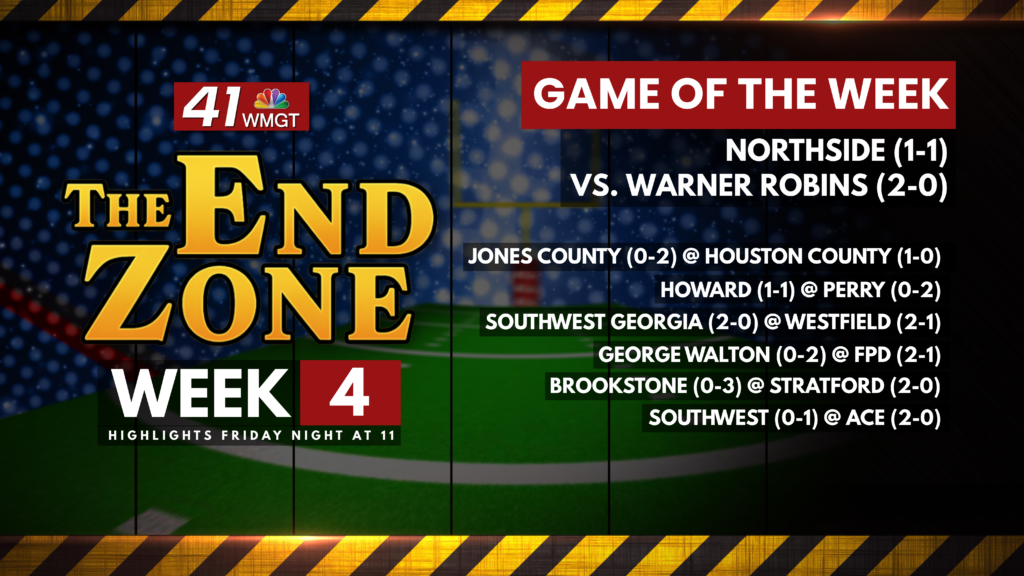 The End Zone Graphic Week 4
