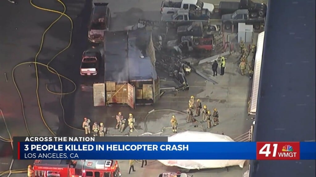 News Helicopter Crashes In Los Angeles, Killing Multiple People
