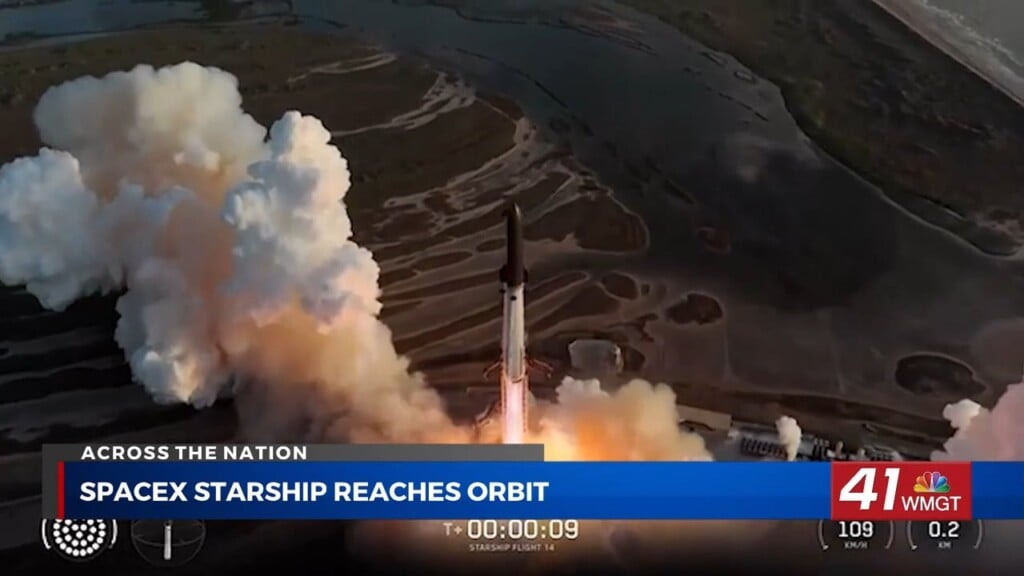 Spacex Starship Reaches Orbit For First Time During Test Flight