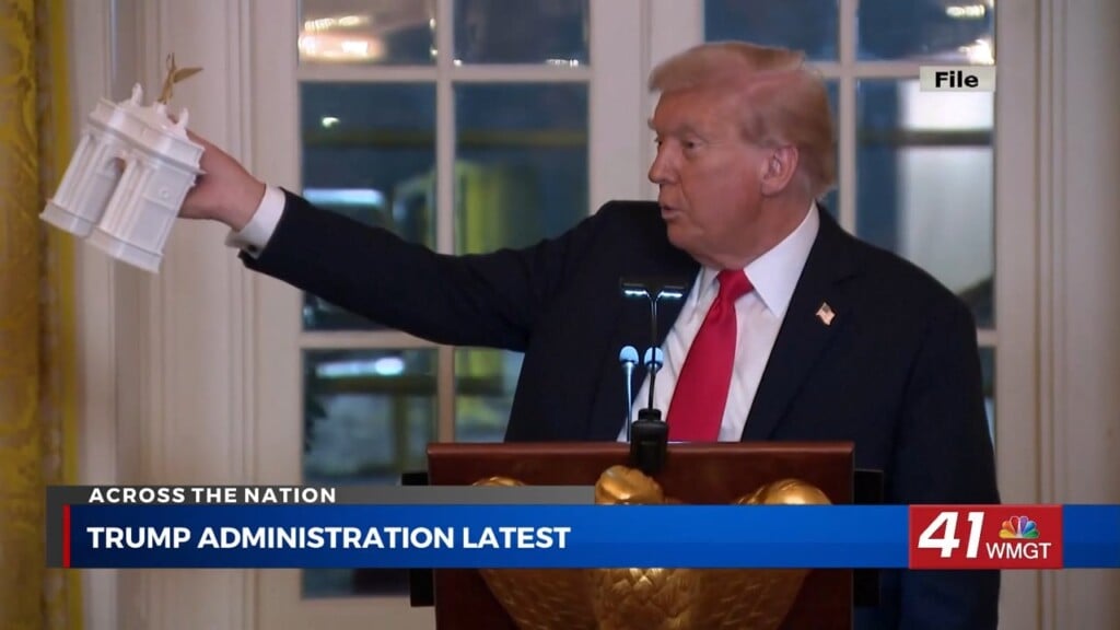 Trump Announces New Plans For Arch Project As White House Faces Press Access Dispute