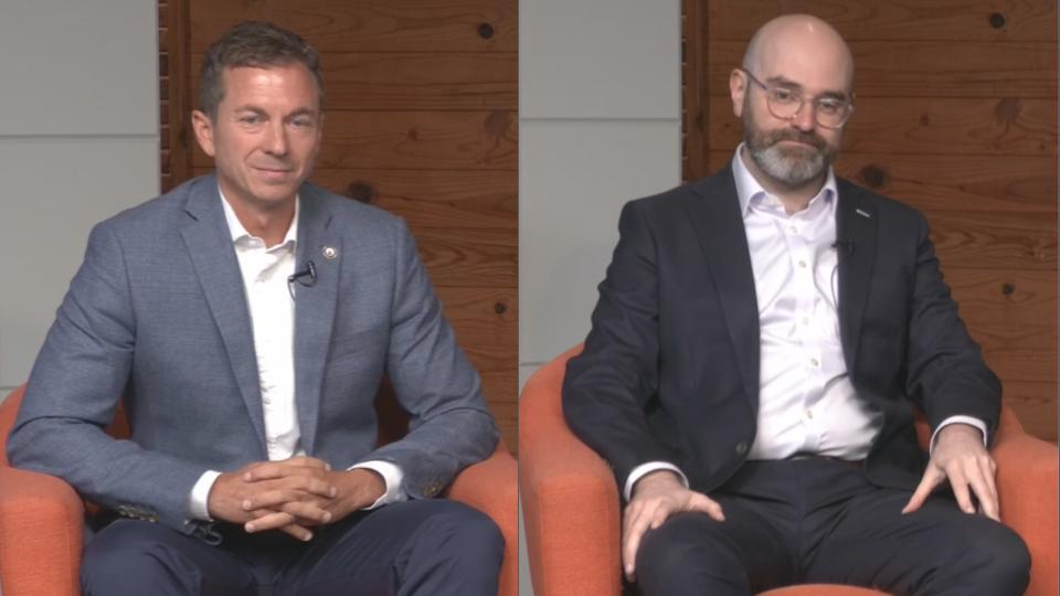 Republican Greg Dolezal And Democrat Josh Mclaurin Sharp