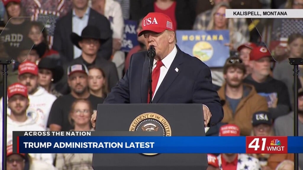 Trump Campaigns In Montana And Arizona As Inflation Concerns Weigh On Midterm Elections