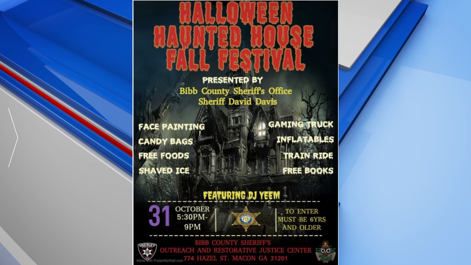 Bibb County Sheriffs Office Hosts Halloween Festival