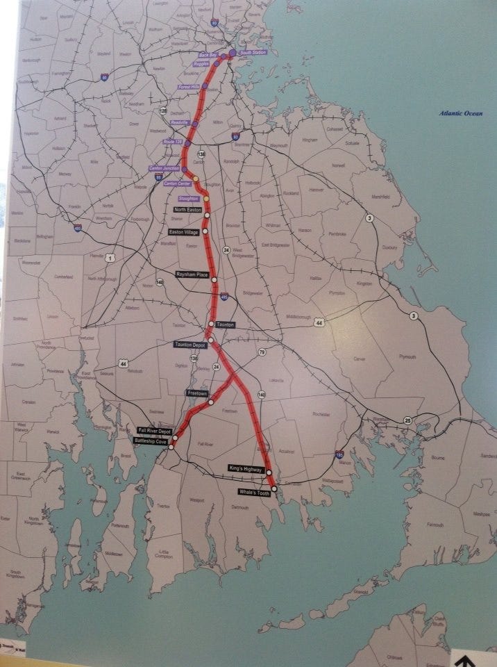 Mass., to expand commuter rail to New Bedford, Fall River, and T