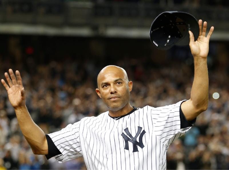 Mariano Rivera bids emotional farewell at Yankee Stadium