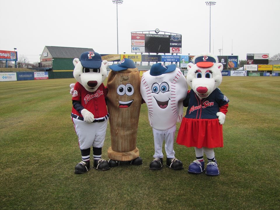 pawtucket red sox mascot