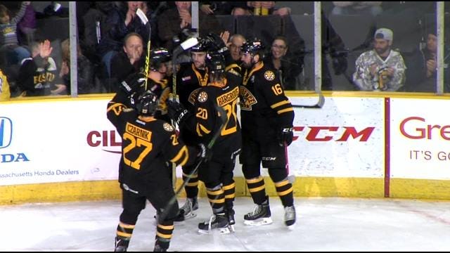 Providence Bruins Hold On To Beat Portland Pirates