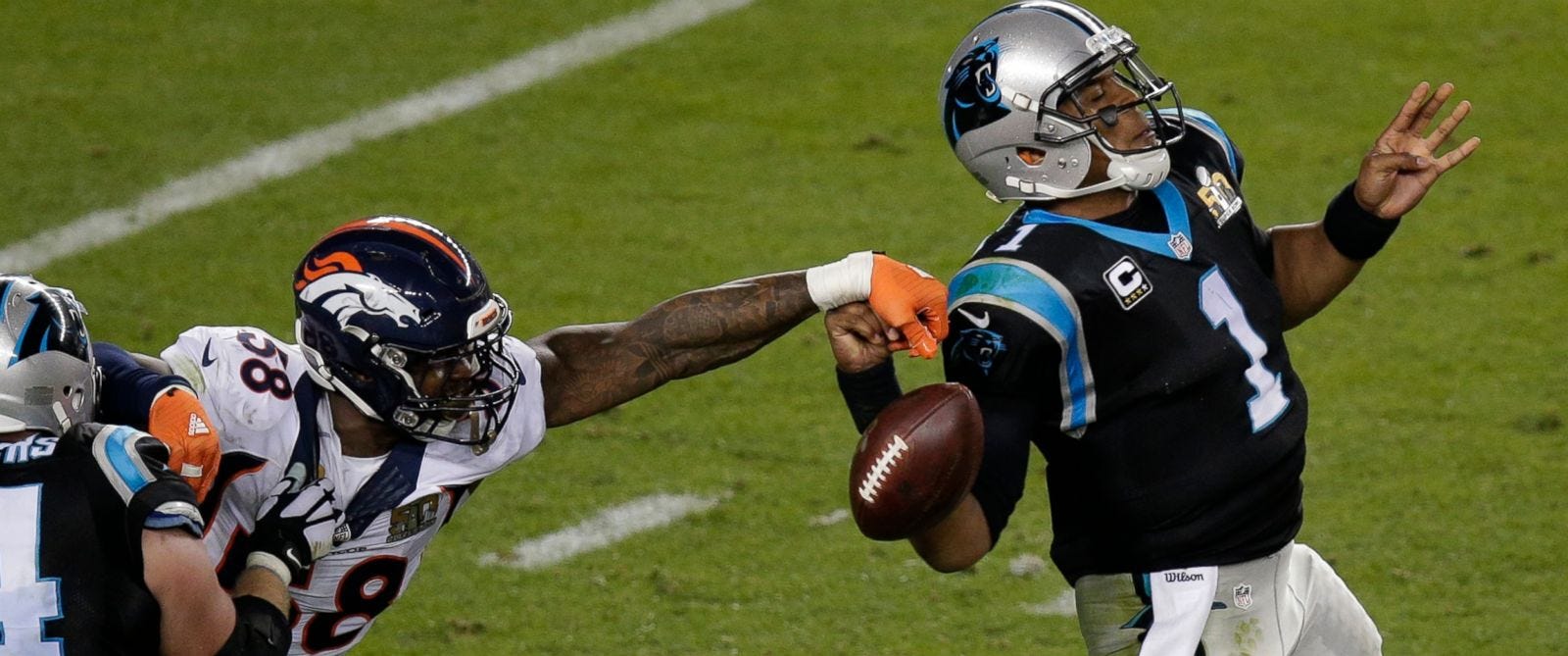 Broncos defense throttles Panthers to win Super Bowl 50