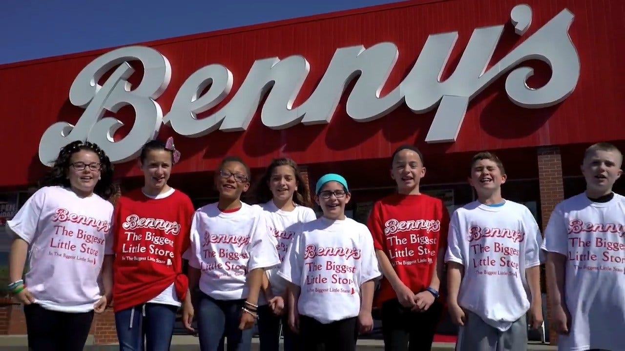 Benny's revives old RI song in new ad