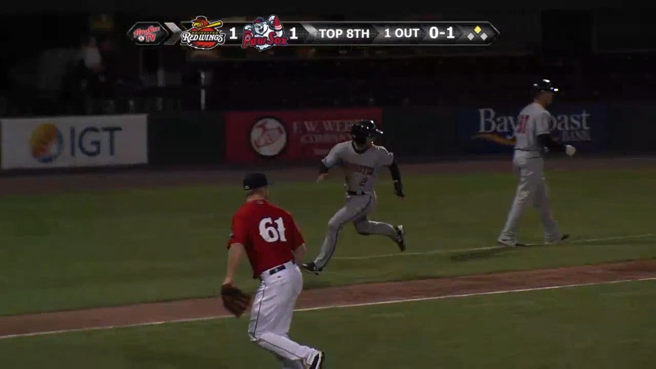 Rusney Castillo Hit A Walk-Off For The PawSox, But It's Cool