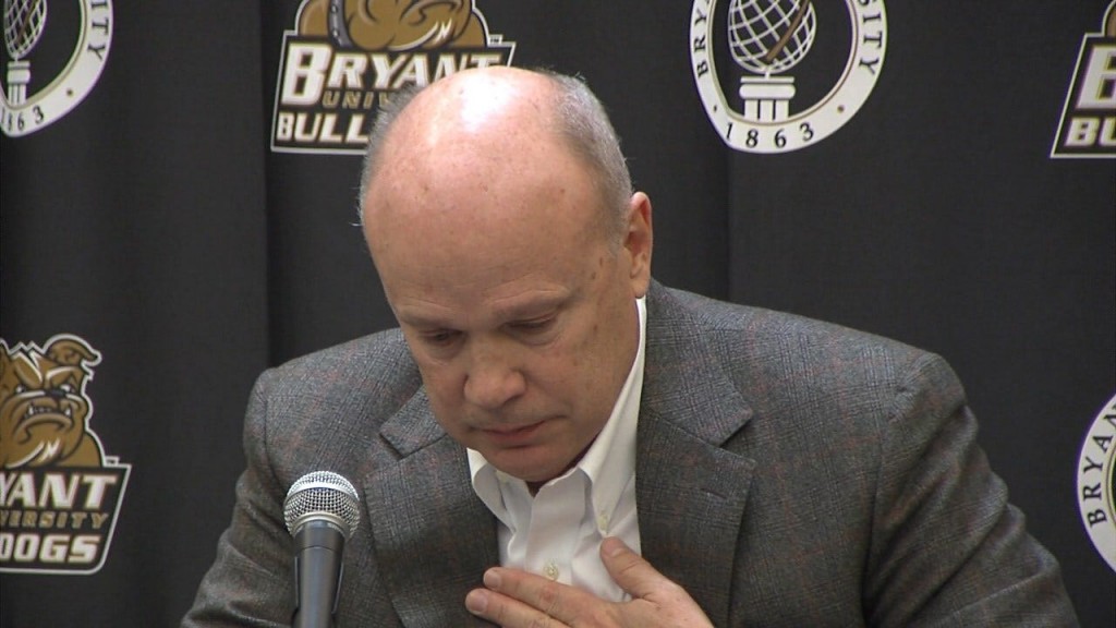 Bryant Basketball Coach Tim O'Shea Announces Retirement with Emo