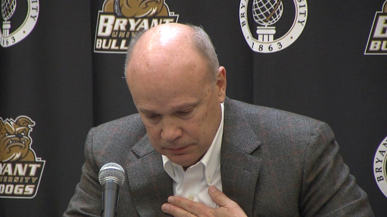 Bryant Basketball Coach Tim O'Shea Announces Retirement with Emo