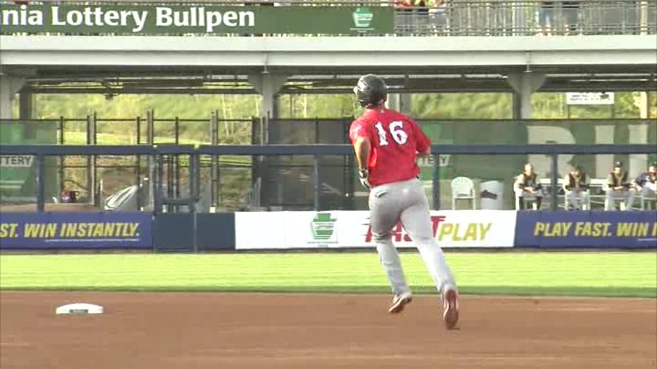 Boston Red Sox' Chad De La Guerra is tagged out at second base by